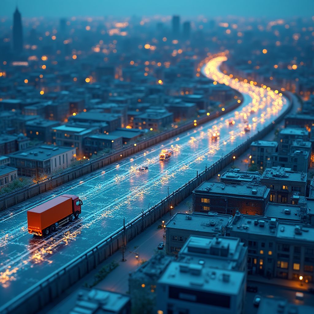 Optimización de rutas inteligente